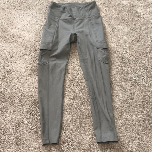 Lululemon Scenic Route 7/8 Tight *25" Grey Sage - Picture 1 of 11